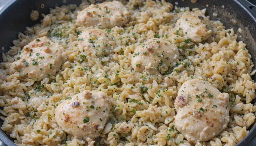 One Pan Chicken Orzo Recipes