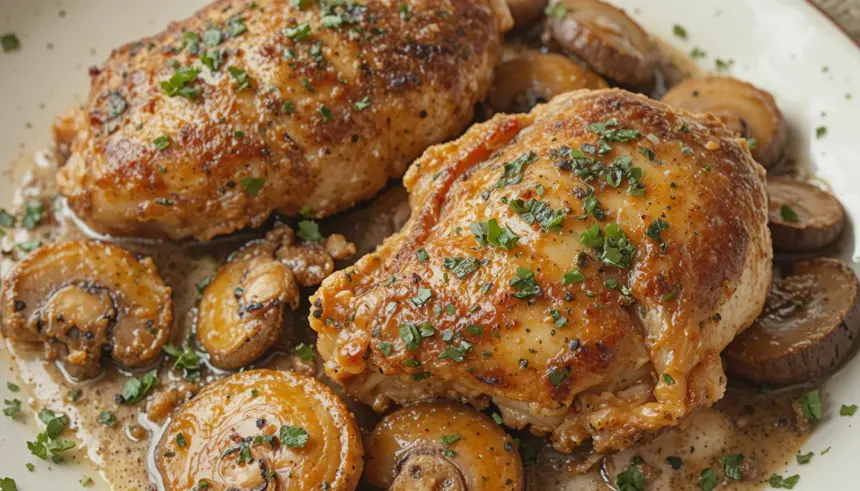 Baked Chicken Mushroom Recipes
