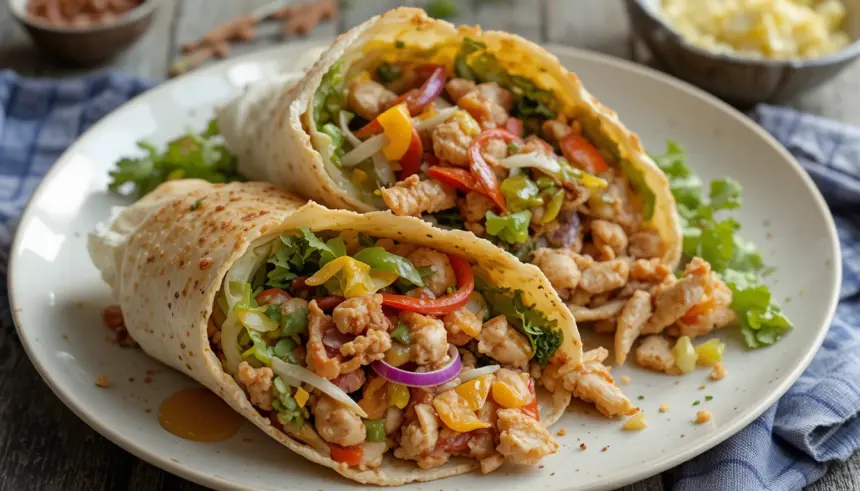 Crispy Chicken Wraps Recipes