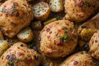 Boneless Skinless Chicken Thigh Recipes Baked With Potatoes