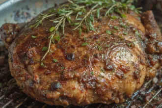 Broiled Jerk Chicken Thigh