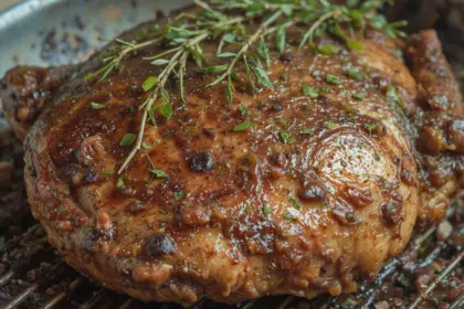 Broiled Jerk Chicken Thigh