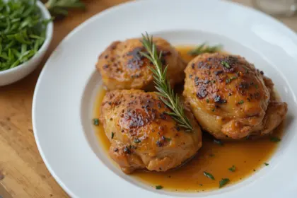 Rosemary Chicken Thigh Recipe