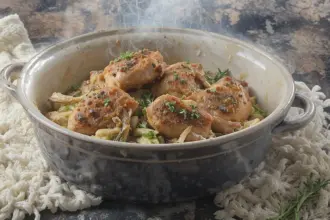Chicken Thigh Mushroom Casserole