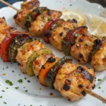 Grilled Chicken Thigh Kabobs