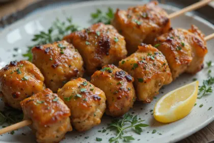 Chicken Thigh Recipes Skewers