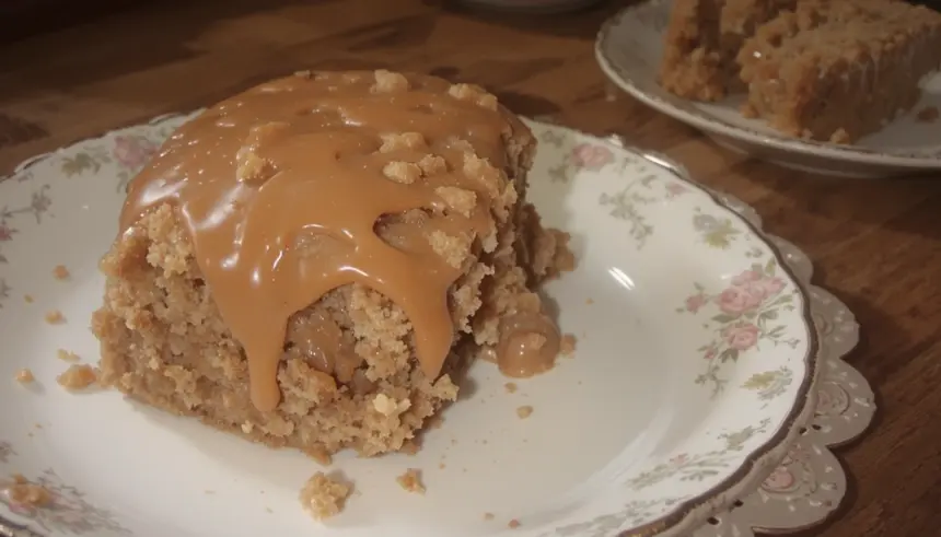 Caramel Pound Cake With Caramel Icing