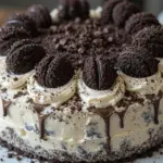 Oreo Ice Cream Cake With Pound Cake