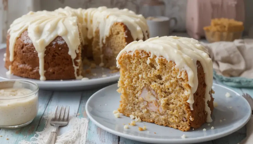 Brown Sugar Pound Cake With Cream Cheese Frosting