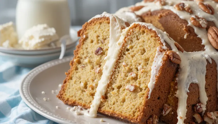 Butter Pecan Pound Cake Recipe With Sour Cream