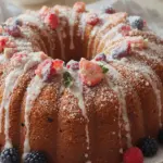Vanilla Pound Cake With Berries