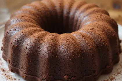 Chocolate Pound Cake With Cocoa Powder