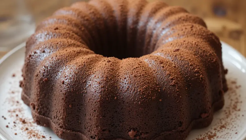 Chocolate Pound Cake With Cocoa Powder