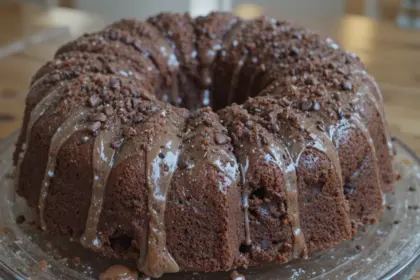 Chocolate Pound Cake With Chocolate Chips