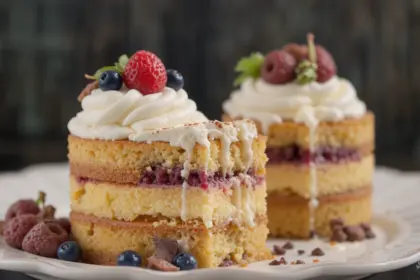 Triffle Desserts With Pound Cake