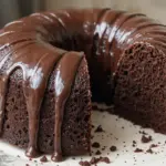 Chocolate Pound Cake With Chocolate Icing