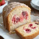 Pound Cake With Strawberry Filling