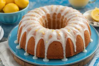 Lemon Pound Cake With Lemon Icing
