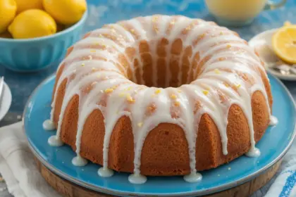 Lemon Pound Cake With Lemon Icing