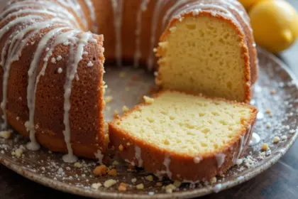 Lemon Pound Cake With Lemon Extract