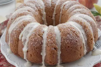 Pound Cake With Apple Pie Filling