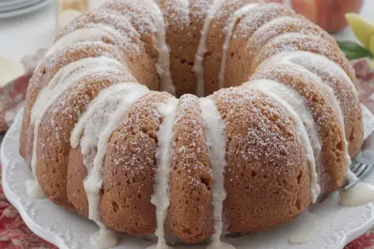 Pound Cake With Apple Pie Filling