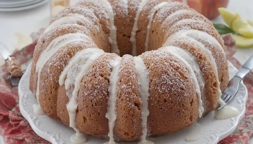 Pound Cake With Apple Pie Filling