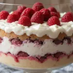 Raspberry Trifle With Pound Cake