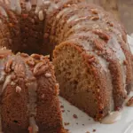 Sweet Potato Pound Cake With Maple Pecan Glaze