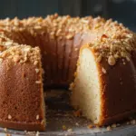 Cream Cheese Pound Cake With Crunchy Top