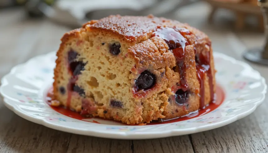 Pound Cake With Cherries