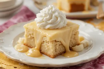 Banana Pudding With Pound Cake