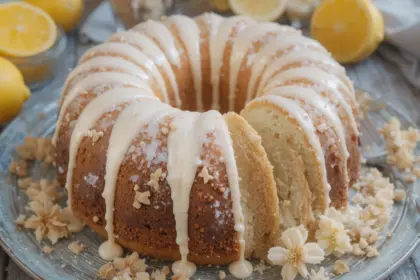Lemon Pound Cake With Icing