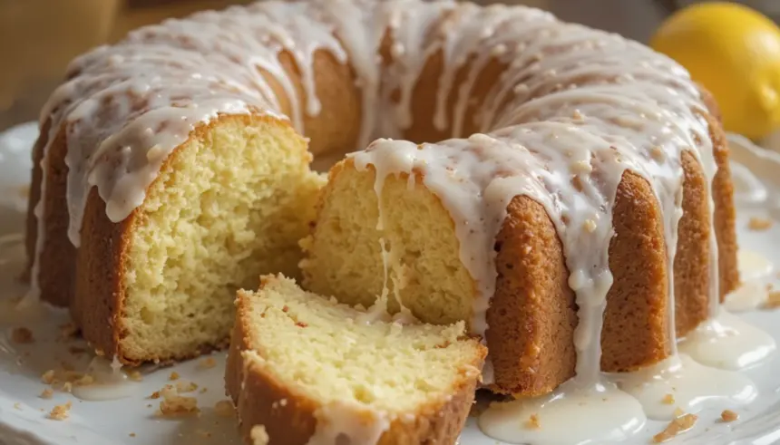 Lemon Pound Cake With Lemon Glaze