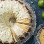Key Lime Pound Cake With Key Lime Cream Cheese Icing
