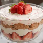 Strawberry Shortcake Trifle With Pound Cake