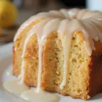 Moist Lemon Pound Cake With Glaze