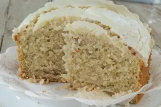 Pound Cake With Frosting