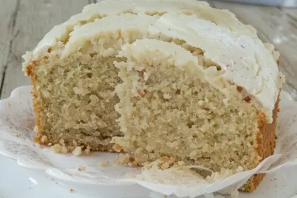 Pound Cake With Frosting