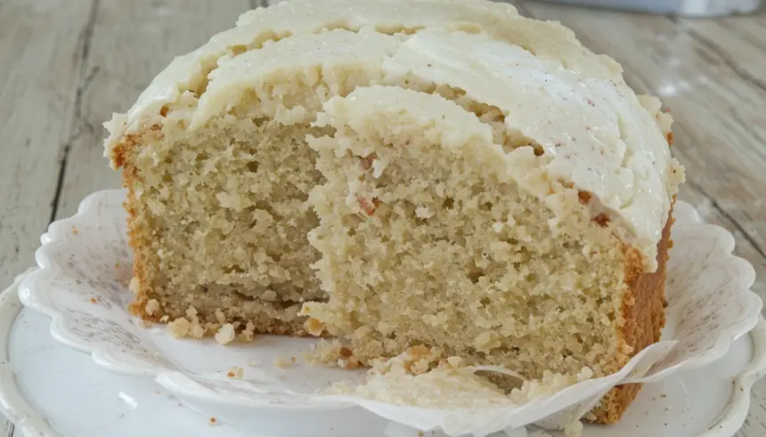 Pound Cake With Frosting