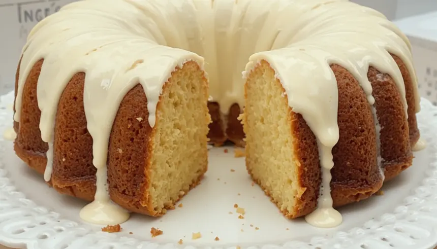 Pound Cake With Cream Cheese Icing