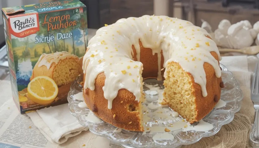 Lemon Pound Cake From Cake Mix Boxes With Pudding