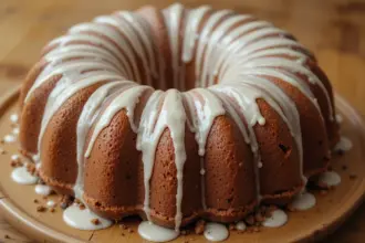 Pound Cake With Glaze