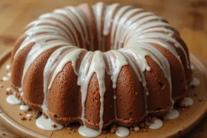 Pound Cake With Glaze
