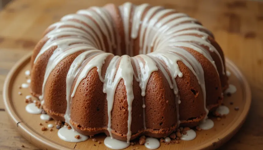 Pound Cake With Glaze
