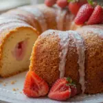 Pound Cake With Strawberries