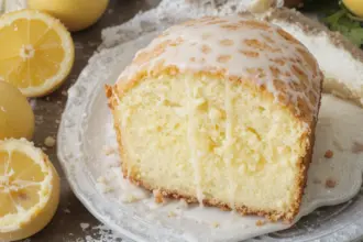 Lemon Pound Cake With Glaze