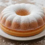 Sponge Cake With Powdered Sugar