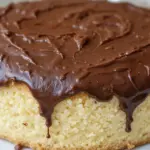 Sponge Cake With Chocolate Frosting