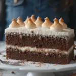 Chocolate Cake With Toasted Meringue